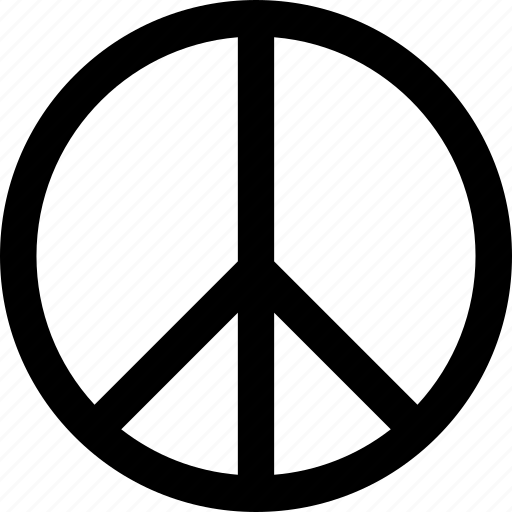 Peace, grunge, hope, pacifist, logo icon - Download on Iconfinder