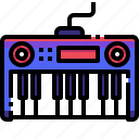 electronics, instrument, keyboard, musical, organ, piano, synthesizer