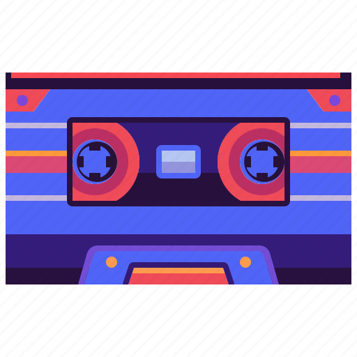 Cassette, entertainment, music, player, record, recorder, tape icon - Download on Iconfinder