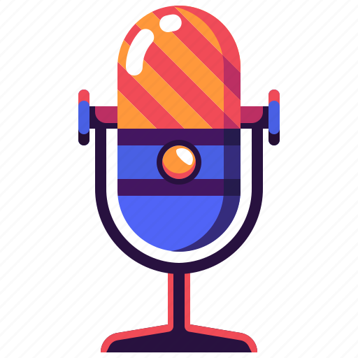 Microphone, radio, recording, sound, technology, vintage, voice icon - Download on Iconfinder