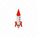 blog, grey, isometric, launch, rocket, ship, spaceship