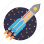 astronomy, fly, rocket, space, spacecraft, startup 