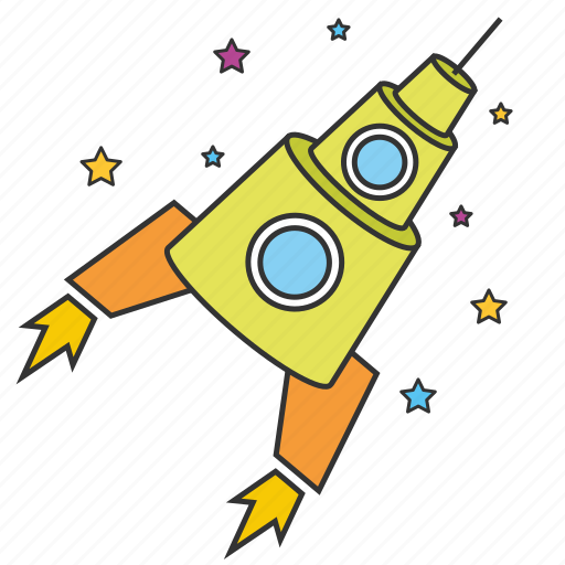 Cosmonaut, rocket, shuttle, space, spaceship, spacecraft, startup icon - Download on Iconfinder