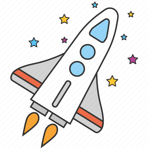 Cosmonaut, rocket, shuttle, space, spaceship, astronomy, startup icon - Download on Iconfinder