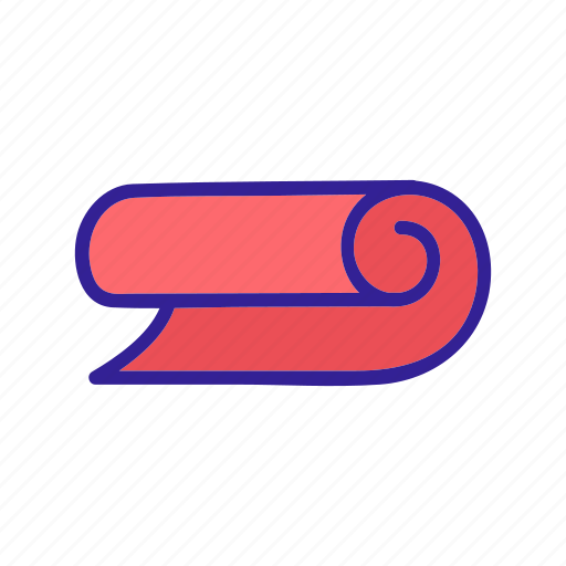 Coil, plastic, reel, roll, textile, toilet, towel icon - Download on Iconfinder
