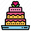 baker, cake, dessert, food, wedding