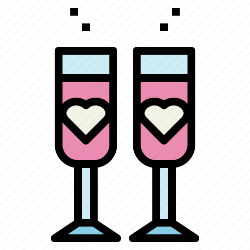 Celebration, champagne, love, wedding icon - Download on Iconfinder