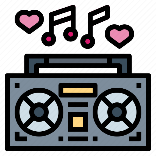 Love, multimedia, music, sound icon - Download on Iconfinder