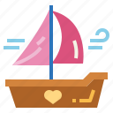 boat, sail, ship, travel