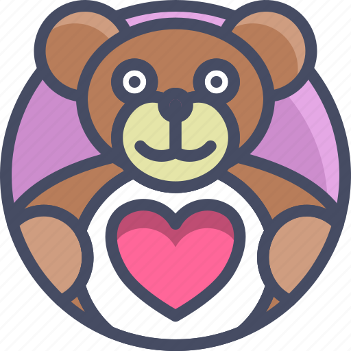 Gift, heart, holidays, love, romance, teddy, valentines icon - Download on Iconfinder