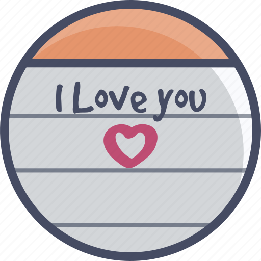 Heart, letter, love, note, romance, valentines icon - Download on Iconfinder