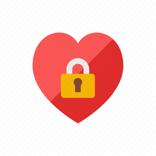 Heart, lock icon - Download on Iconfinder on Iconfinder