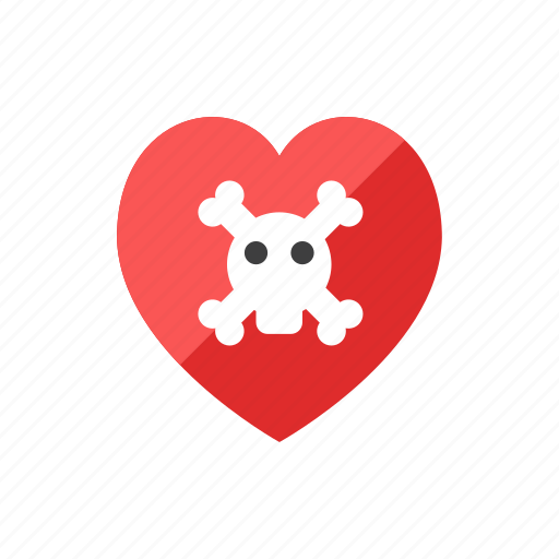 Heart, skull icon - Download on Iconfinder on Iconfinder
