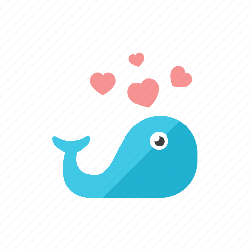 Love, whale icon - Download on Iconfinder on Iconfinder
