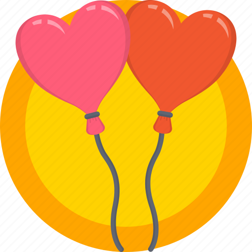 Balloons, gift, holidays, love, romance, valentines icon - Download on Iconfinder