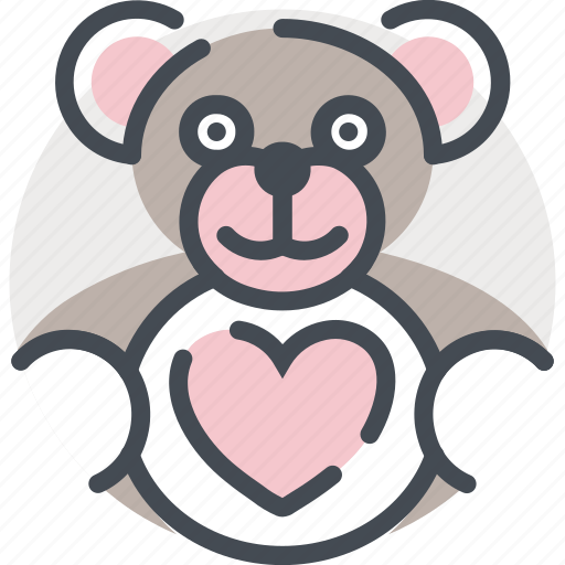 Date, gift, love, romance, soft, teddy, valentines icon - Download on Iconfinder