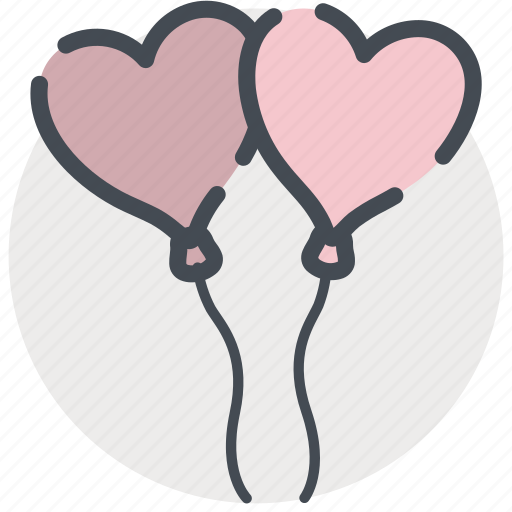 Balloons, date, gift, love, romance, valentines icon - Download on Iconfinder