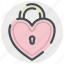date, gift, heart, lock, locket, love, valentines 