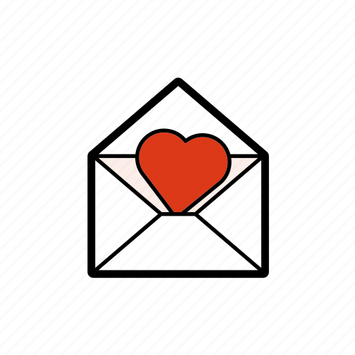 Dating, heart, letter, love, romantic, valentine icon - Download on Iconfinder