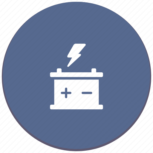 Accumulator, auto, battery, car, energy icon - Download on Iconfinder