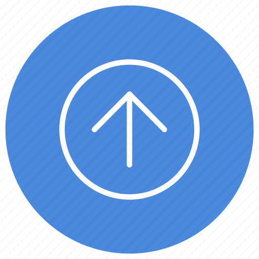Arrow, up, direction, gps, location, navigation, pointer icon - Download on Iconfinder