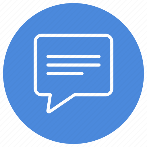 Comment, conversation, discuss, message, chat, communication, interaction icon - Download on Iconfinder
