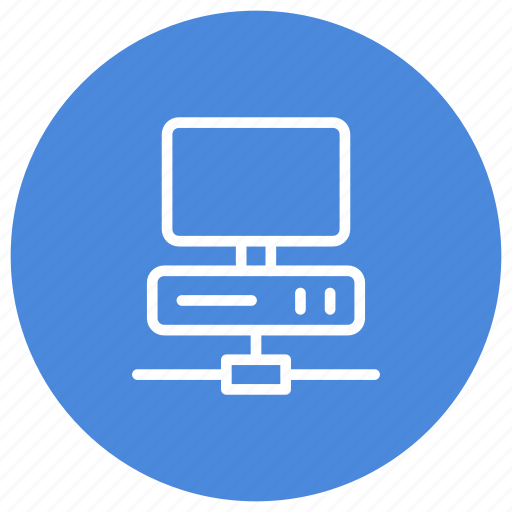 Computer, network, central unity, connected, monitor, pc, technology icon - Download on Iconfinder