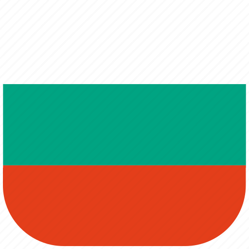 Bulgaria, country, flag, national, rounded, square icon - Download on Iconfinder