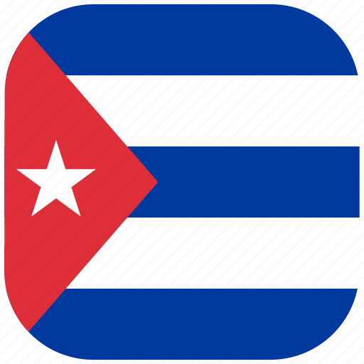 Country, cuba, flag, national, rounded, square icon - Download on Iconfinder
