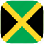 country, flag, jamaica, national, rounded, square 