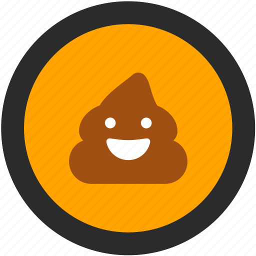 Emoji, expressions, poop, roundettes, smiley icon - Download on Iconfinder
