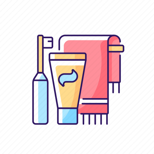Daily routine, toothbrush, hygiene, bathroom icon - Download on Iconfinder