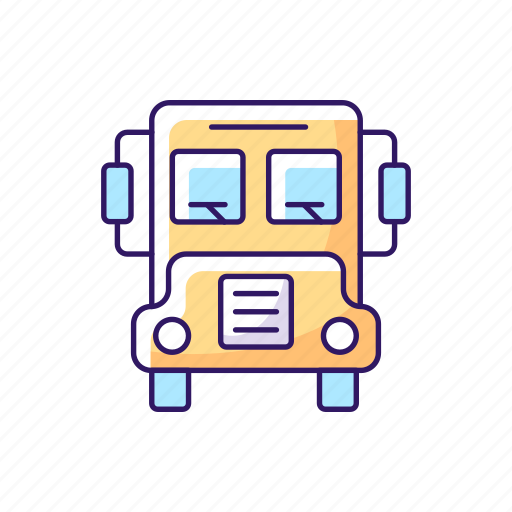 School bus, usa, children, transportation icon - Download on Iconfinder