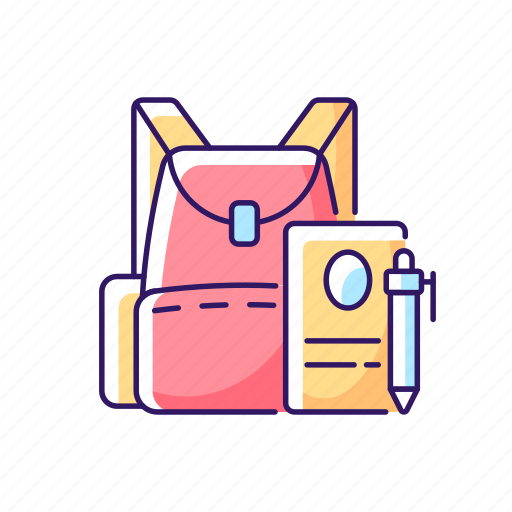 Backpack, school, student, school supplies icon - Download on Iconfinder