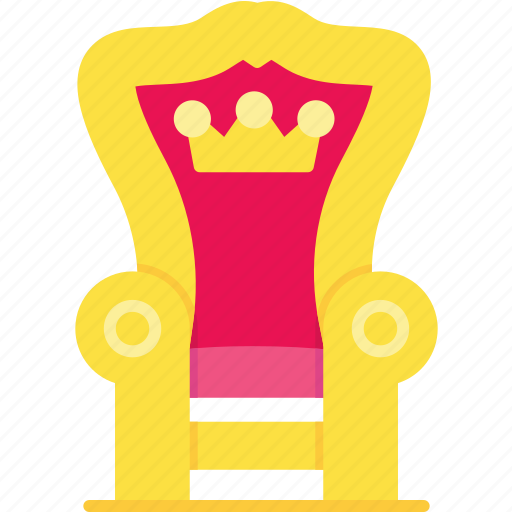 Throne, chair, king, royal, armchair, medieval, isolated icon - Download on Iconfinder