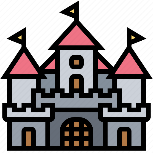 Castle, fairytale, fortress, medieval, palace icon - Download on Iconfinder