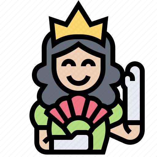 Crown, empress, monarchy, queen, supremacy icon - Download on Iconfinder