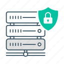 server, shield, data, security, protect, storage