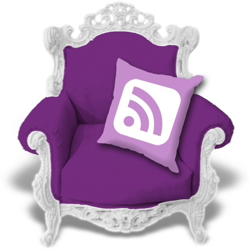 Rss, violet icon - Free download on Iconfinder