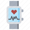 heart, rate, smartwatch, sports