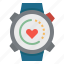 heart, sports, time, watches, wristwatch 
