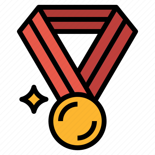 Gold, medal, running, success, winner icon - Download on Iconfinder