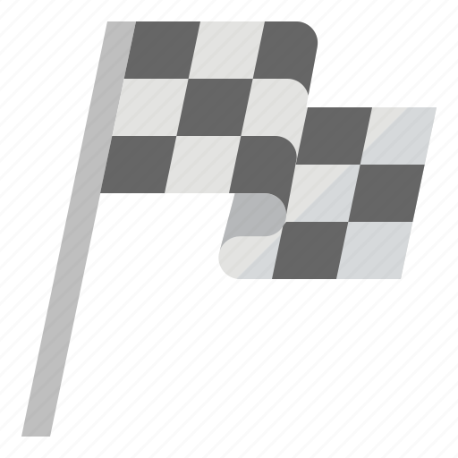 Finish, flag, racing, running, sport icon - Download on Iconfinder