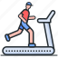 treadmill, sports, running, fitness 