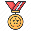 winner, medal, award, victory