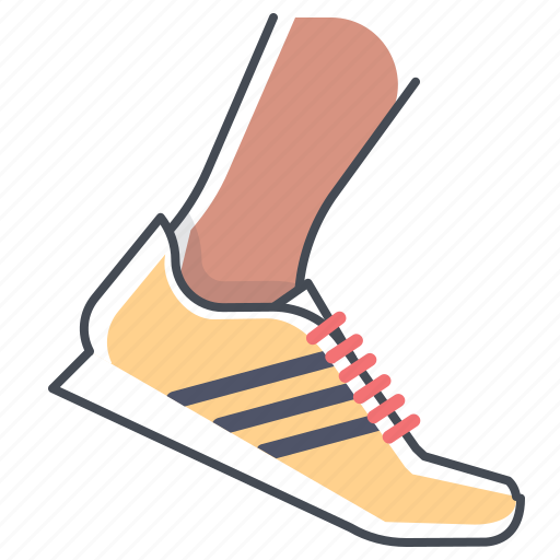 Fitness, race, running, workout, footwear, shoes, sport icon - Download on Iconfinder