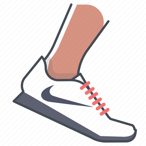 Fitness, marathon, runner, footwear, nike, shoes, sport icon - Download on Iconfinder