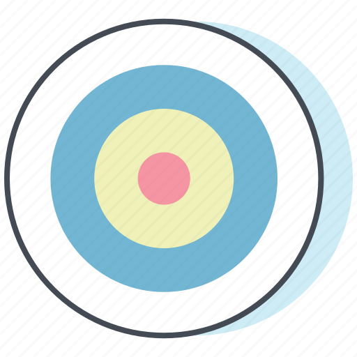Achieve, aim, bulls eye, dart board, goal, success, target icon - Download on Iconfinder
