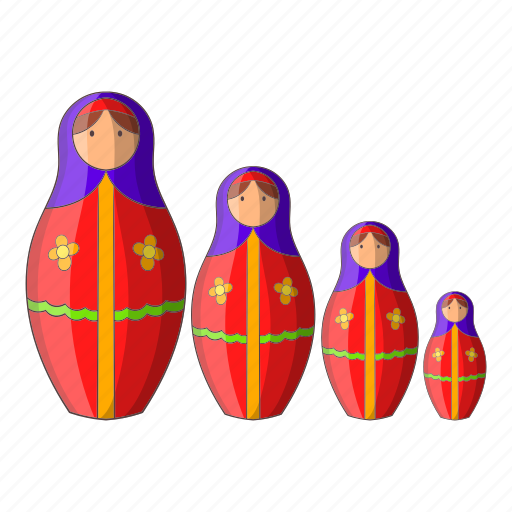 Doll, matryoshka, russian, toy icon - Download on Iconfinder
