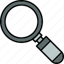 search, find, glass, magnifier, magnifying, zoom